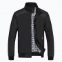 Men's Jacket With Plush Insulation, Autumn And Winter Wholesale Of Middle-Aged And Elderly Men's Clothing, Business And Leisure, Simple Father's Clothing, Jacket For Men