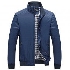 Men's Jacket With Plush Insulation, Autumn And Winter Wholesale Of Middle-Aged And Elderly Men's Clothing, Business And Leisure, Simple Father's Clothing, Jacket For Men