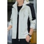 Men's Casual Jacket Jacket, Men's 2023 New Spring And Autumn Hooded Top, Simple Korean Version Of Work Clothes, Men's Sprint Jacket