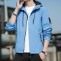 Men's Outerwear Spring And Autumn 2023 New Korean Casual Hooded Outdoor Youth Student Jacket Men's Top Trend