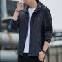 Jacket Men's Autumn New Outdoor Men's Jacket Detachable Hooded Waterproof Windproof Charge Coat Men's Windbreaker