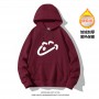 Sweater Men's Hoodie 2023 Autumn And Winter New Loose Fashion Versatile Cartoon Men's And Women's Outerwear With Plush And Thickened Top