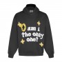 BROKEN PLANET Fashion High Street Style Star Foam Letter Plush Hooded Sweater Couple Style Trend