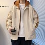 Spring And Autumn Hong Kong Fashion Jacket Coat Men's Charge Coat New Fashion Brand Casual Coat Men's Hooded Jacket Top