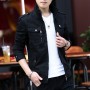 Men's Jacket Spring And Autumn Korean Casual Thickened Youth Oversized Wear-Resistant Trend Standing Collar Work Jacket Jacket For Men