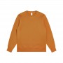 Men's 400G Silver Fox Velvet Round Neck Sweater, Men's Loose Autumn New Plush And Thick Solid Color Base Shirt