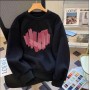 Heavyweight Sweater Men's Autumn/Winter Round Neck Cotton Sweater Large Youth Port Fashion Brand Couple New Product Sweater Women