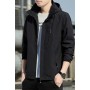 Men's Casual Jacket Jacket, Men's 2023 New Spring And Autumn Hooded Top, Simple Korean Version Of Work Clothes, Men's Sprint Jacket