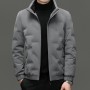 Coat Men's Winter New Fashion Trend Short Top Men's Casual Duck Down Warm And Thickened Standing Collar Down Coat