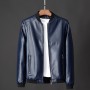 Men's Outerwear, Men's Spring And Autumn Leather Jacket, Men's 2023 New Popular Korean Slim Fitting Thin Style Trendy Clothes