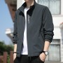 Coat Men's Spring And Autumn Men's Clothing 2023 New Korean Version Trend Casual Versatile Stand Collar Work Jacket Top For Men