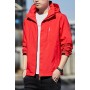 Men's Casual Jacket Jacket, Men's 2023 New Spring And Autumn Hooded Top, Simple Korean Version Of Work Clothes, Men's Sprint Jacket