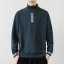 Men's Sweater 2023 Autumn New Fashion Brand Men's T-Shirt Top Large Casual Long Sleeve High Neck Underlay Top