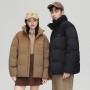 2023 New Down Coat Unisex Loose Short Stand Neck Fashion Couple Top Coat 90% White Duck Down