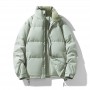 2023 Winter Men's Trend Multi Color Fashion Stand Neck 90 White Duck Down Youth Handsome Couple Down Coat