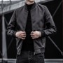 2023 New Men's Leather Coat Korean Version Trend Slim Fit Handsome Jacket Youth Men's Motorcycle Coat