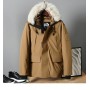 Over 2K Stores! Luxury Real Fur Collar! Goose Down! Foreign Trade Men's Winter Thick Windproof And Warm Down Jacket Trend