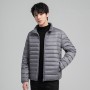 Men's Down Jacket, Light And Thin White Duck Down Work Jacket, Small Cotton Jacket, Men's Jacket, Winter Casual Top, Men's Style