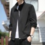 Coat Men's Spring And Autumn Men's Clothing 2023 New Korean Version Trend Casual Versatile Stand Collar Work Jacket Top For Men